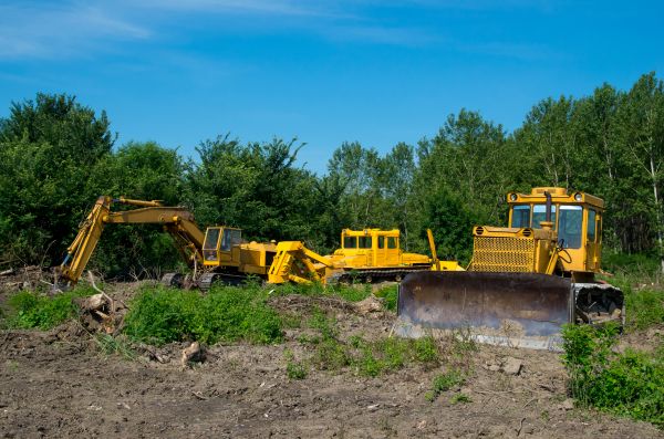 Bulldozer Clearing in Merrillville