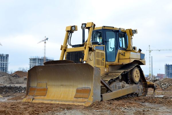 Bulldozer Site Clearing in Merrillville